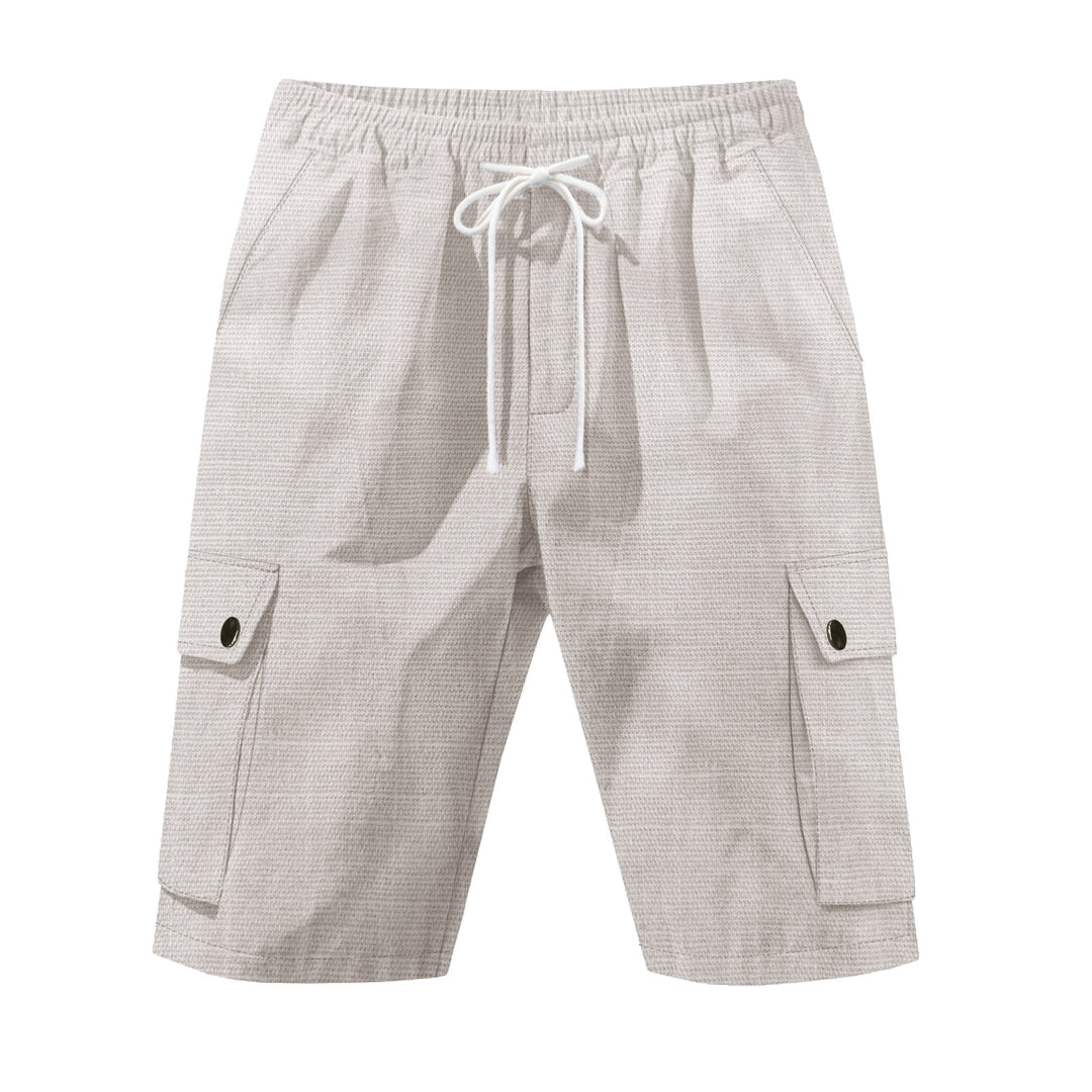 Herren Cargo-Shorts mit verstellbarem Kordelzug und praktischen Seitentaschen Aliams 1757709357
