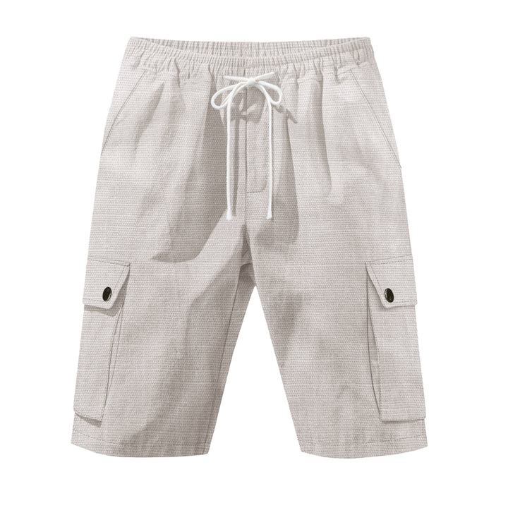 Herren Cargo-Shorts mit verstellbarem Kordelzug und praktischen Seitentaschen Aliams 1757709357
