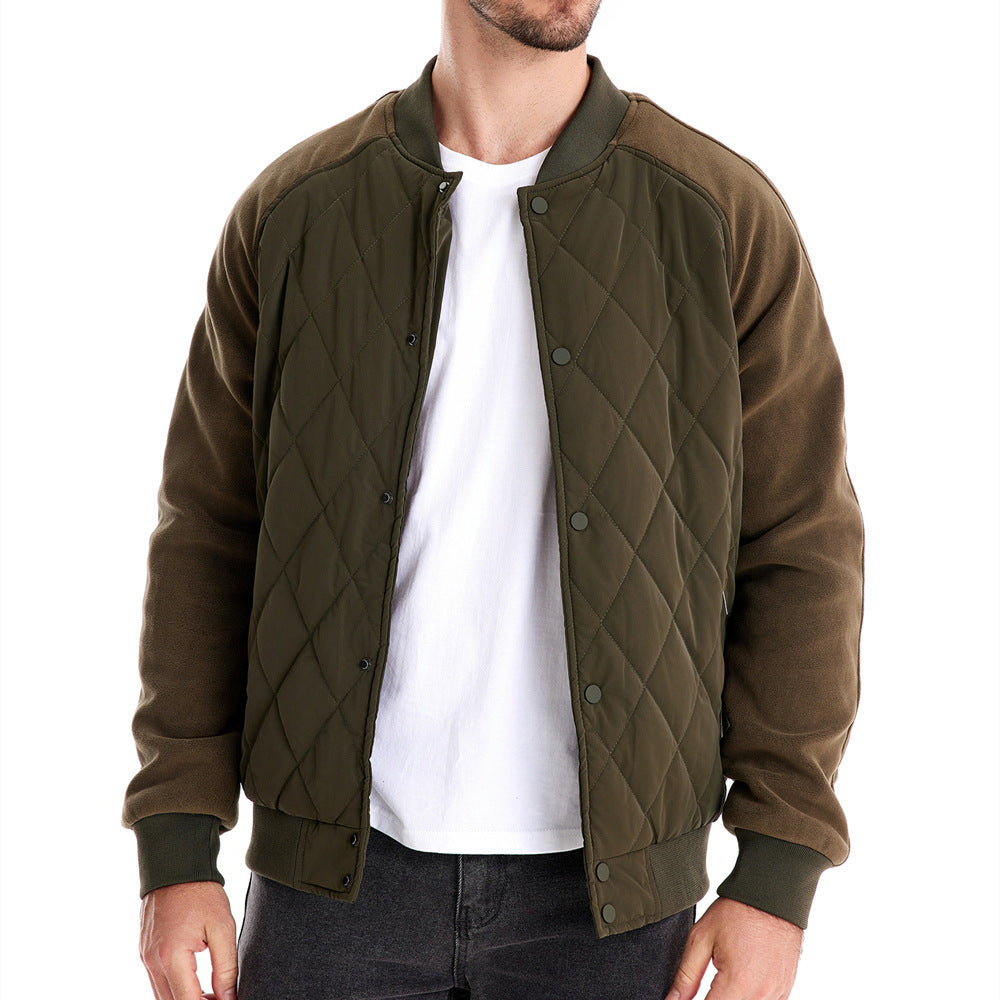 Herren Steppjacke mit modernem Design und praktischen Taschen Aliams