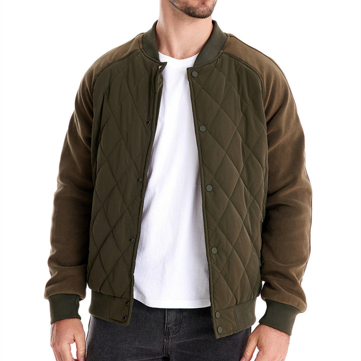 Herren Steppjacke mit modernem Design und praktischen Taschen Aliams