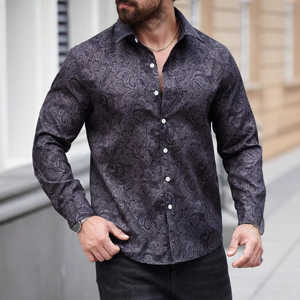 Herren Hemd im angesagten Paisleymuster Aliams