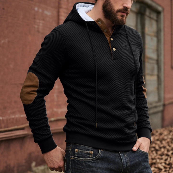 Herren Sportliches Hoodie mit strukturiertem Design Aliams