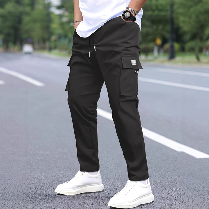Herren Cargo-Hosen im modernen Design mit praktischen Taschen Hedi-Mode