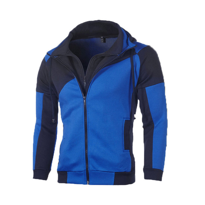 Herren funktionale Sportjacke mit hohem Kragen Aliams