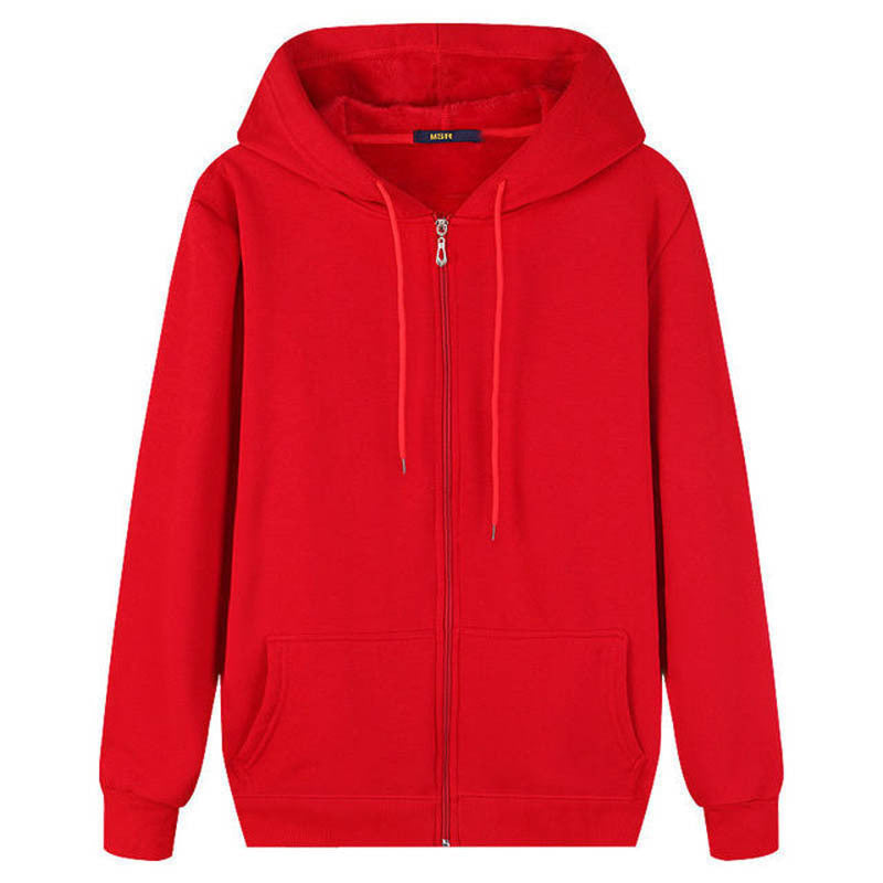 Herren praktische Kapuzenjacke mit durchgehendem Reißverschluss und bequemem Schnitt Aliams