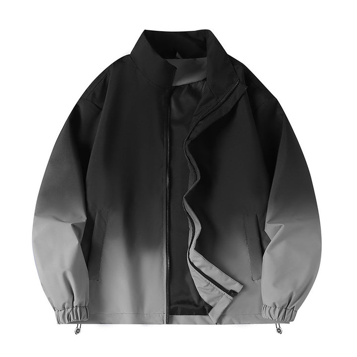 Herren stylische Übergangsjacke mit innovativem Farbverlauf Aliams
