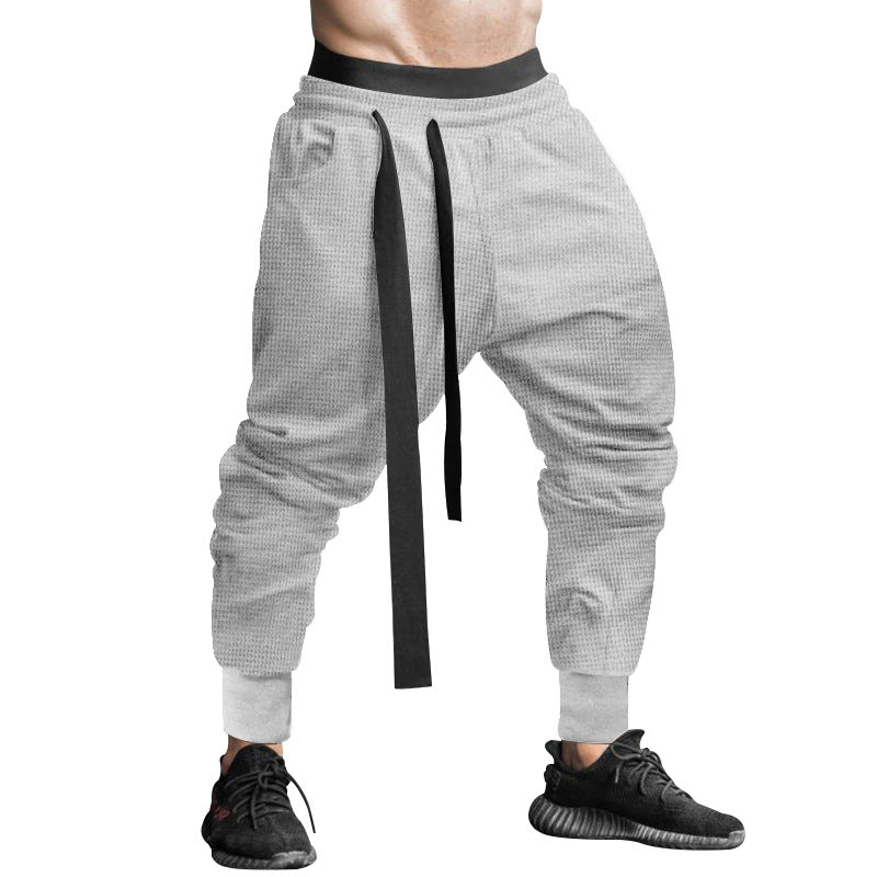 Herren Sportliche Relaxed Fit Jogginghose mit verstellbarem Bund Aliams