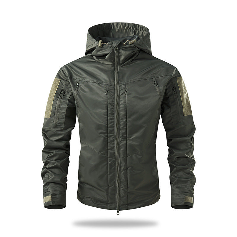 Herren technische Outdoorjacke mit atmungsaktiver Membran Aliams