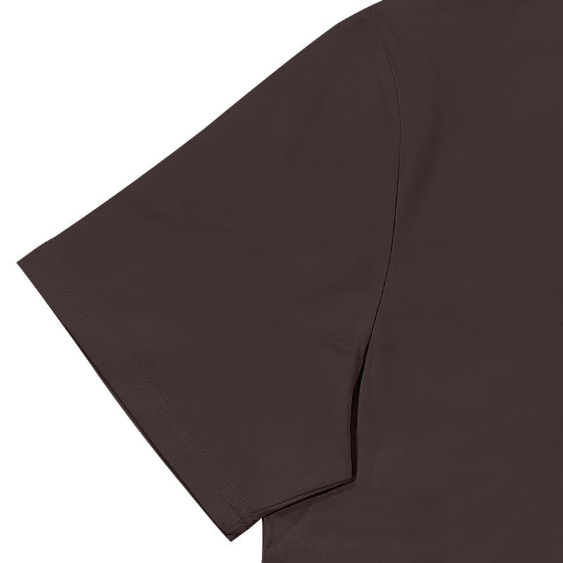 Herren Kurzarm-Henley-Shirt mit modernen Akzenten und Knopfleiste Aliams