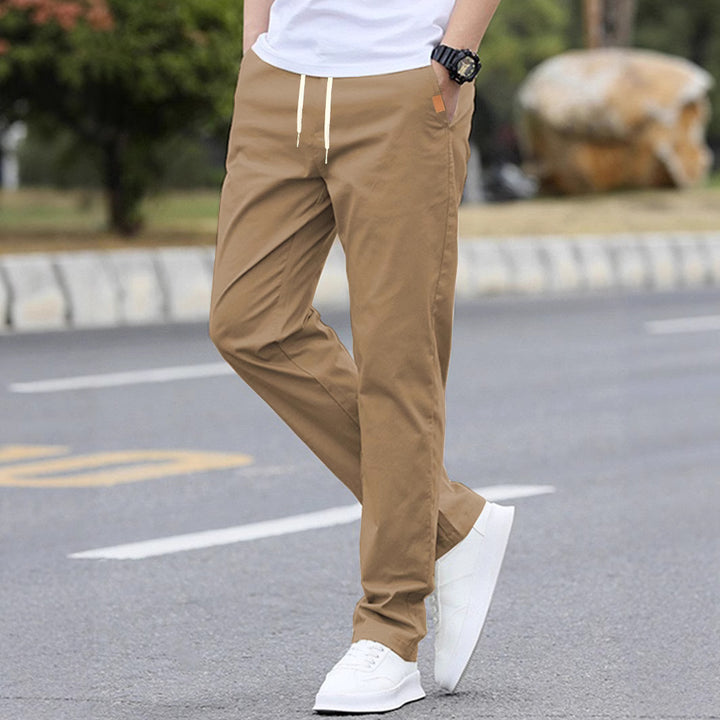 Herren Freizeit-Hose mit atmungsaktivem Material und elastischem Bund Aliams