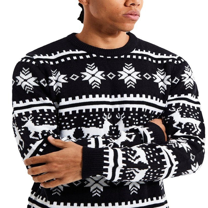 Herren lustiger Weihnachts-Pullover mit exklusivem Motiv Aliams