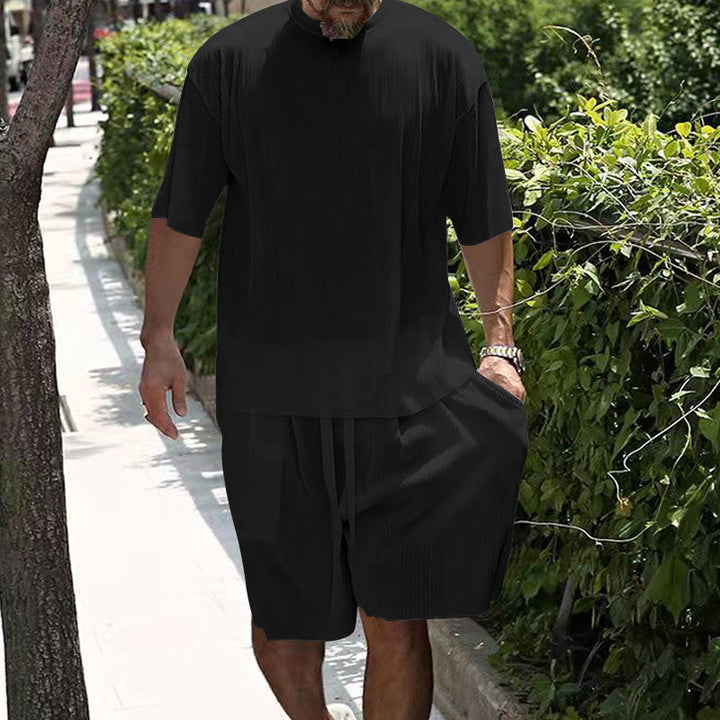 Herren Freizeit Shorts mit luftiger Passform und hochwertiger Struktur Aliams