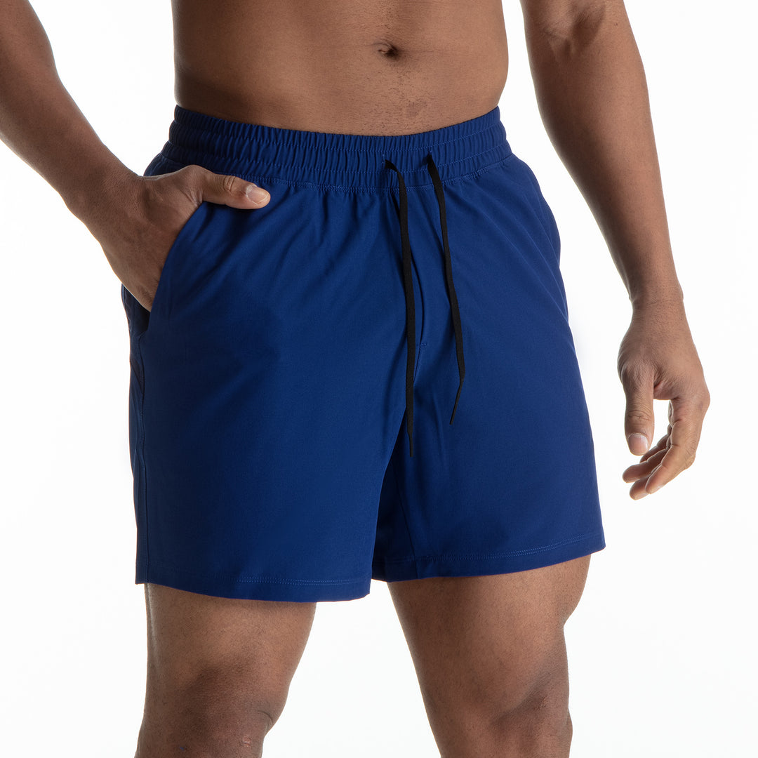 Herren Sportliche Schwimmshorts mit elastischem Bund und seitlichen Eingrifftaschen Aliams