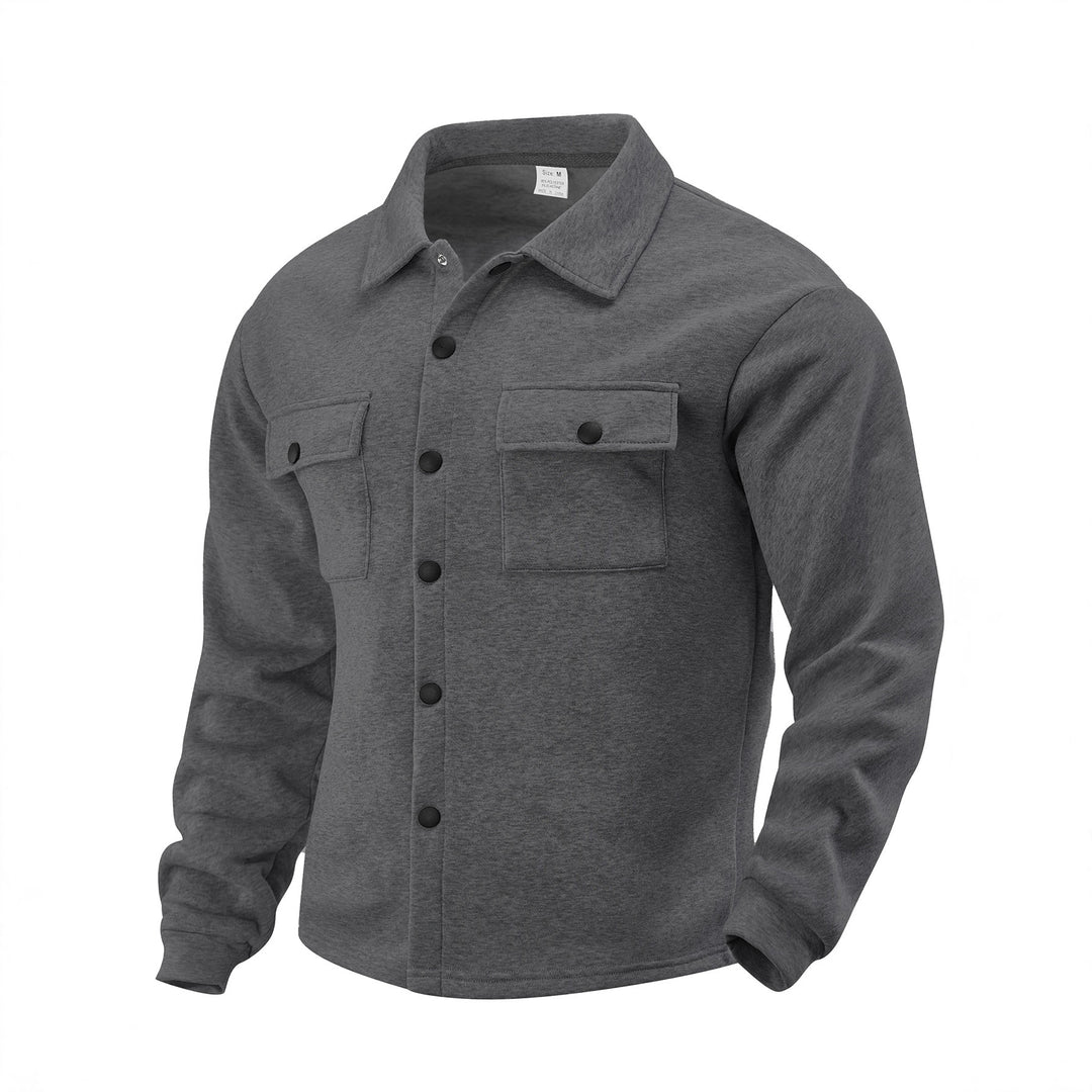 Herren Freizeithemd mit verschließbaren Brusttaschen Aliams