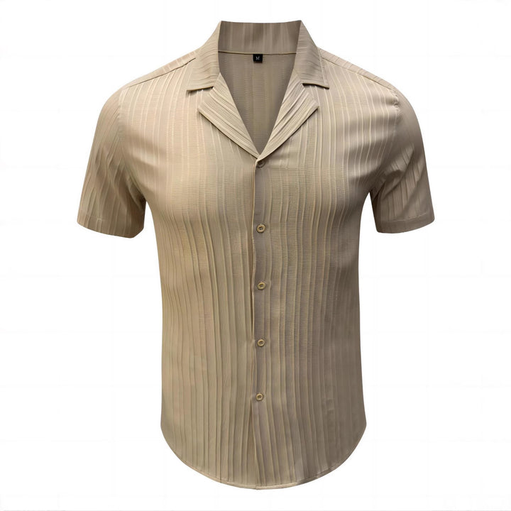 Herren Kurzarm Hemd Aliams