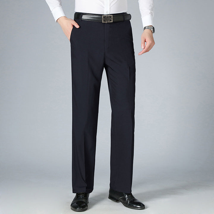 Herren elegante Chino-Hose mit komfortablem Schnitt Aliams