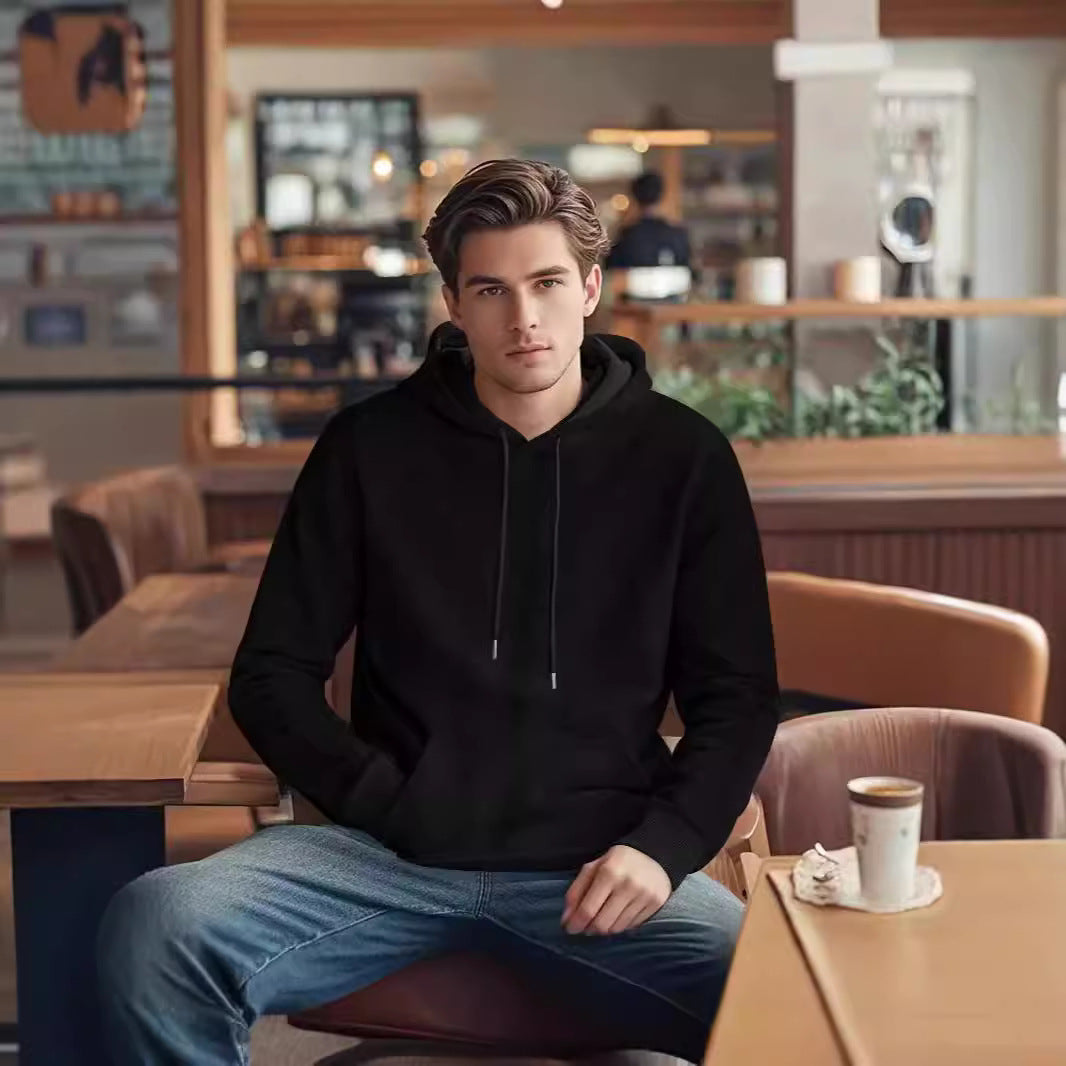 Herren Kapuzenpullover mit strukturiertem Design von Aliams