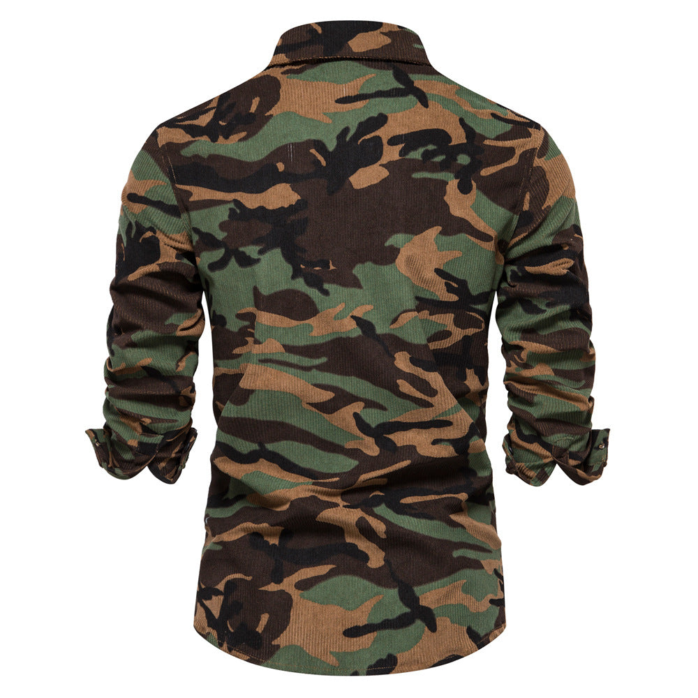 Herren Kamelhaar-Karohemd Shirt Aliams