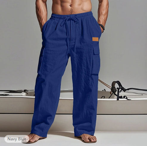 Herren Cargo-Hose mit praktischen Seitentaschen Aliams