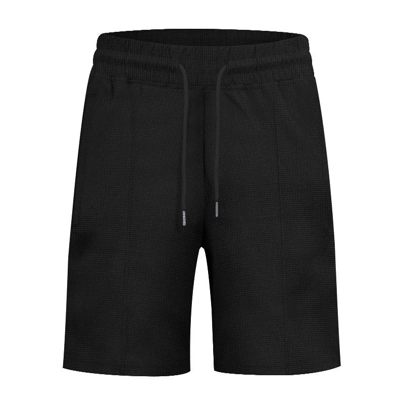 Herren Freizeithose mit elastischem Bund und strukturiertem Design Aliams