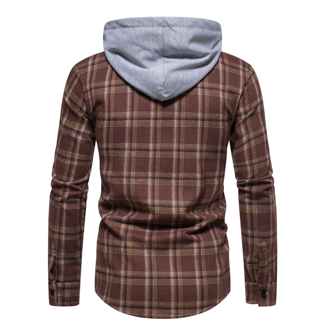 Herren Schultertunika mit integriertem Kapuzendesign Aliams