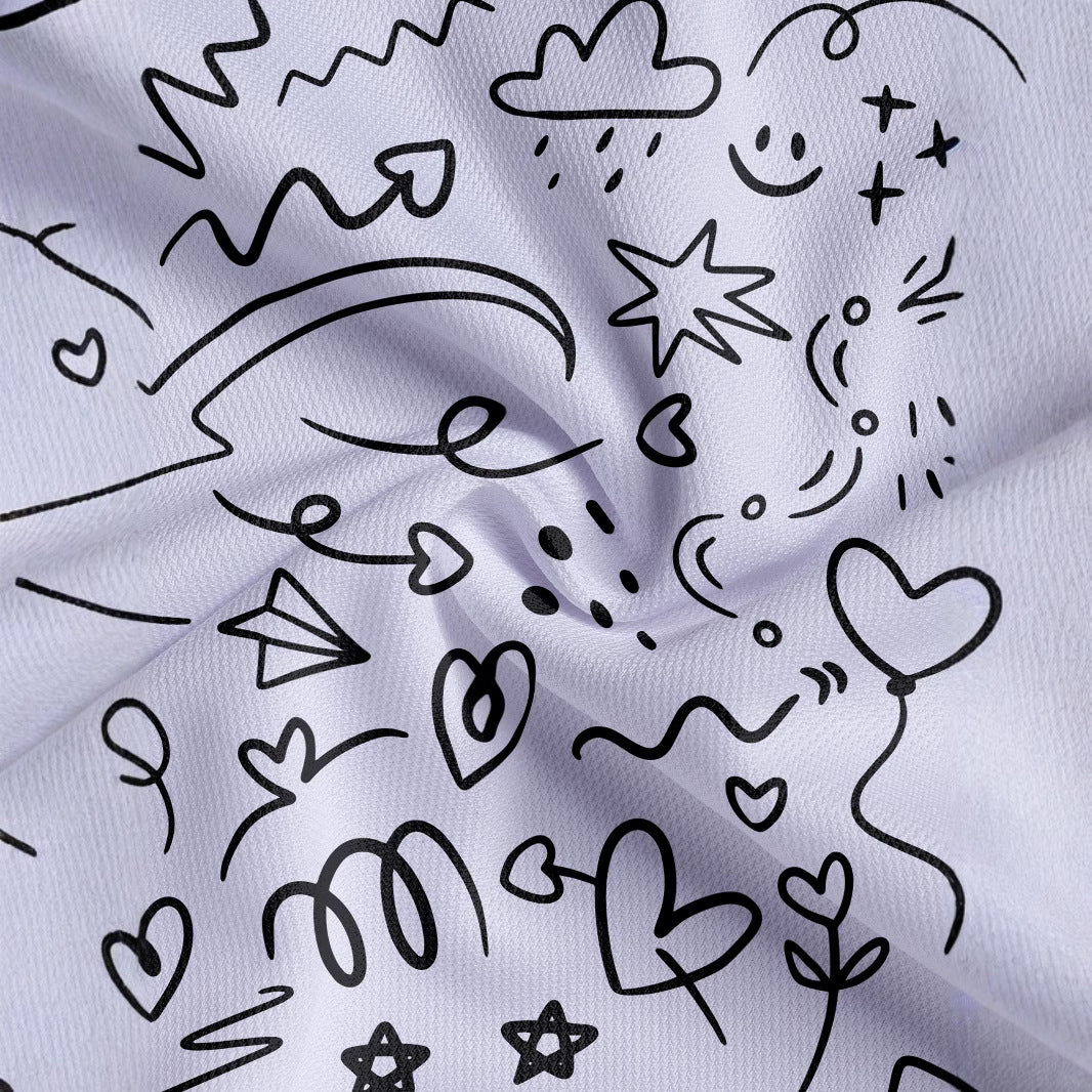 Herren Kurzarm Poloshirt mit kreativem Grafikdruck Aliams