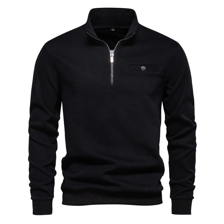 Herren Sweatshirt mit Stehkragen Aliams