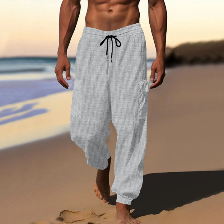 Herren Cargo-Hose mit elastischem Bund und praktischen Seitentaschen Aliams