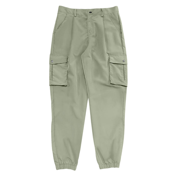 Unisex Cargo-Hose mit elastischem Bund und praktischen Seitentaschen Aliams