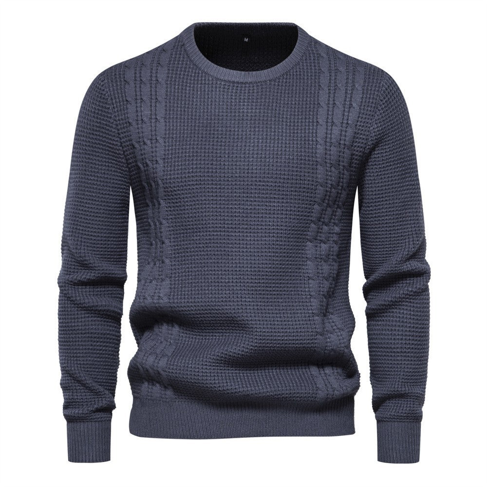 Herren Strickpullover mit modernem Strukturdesign Aliams