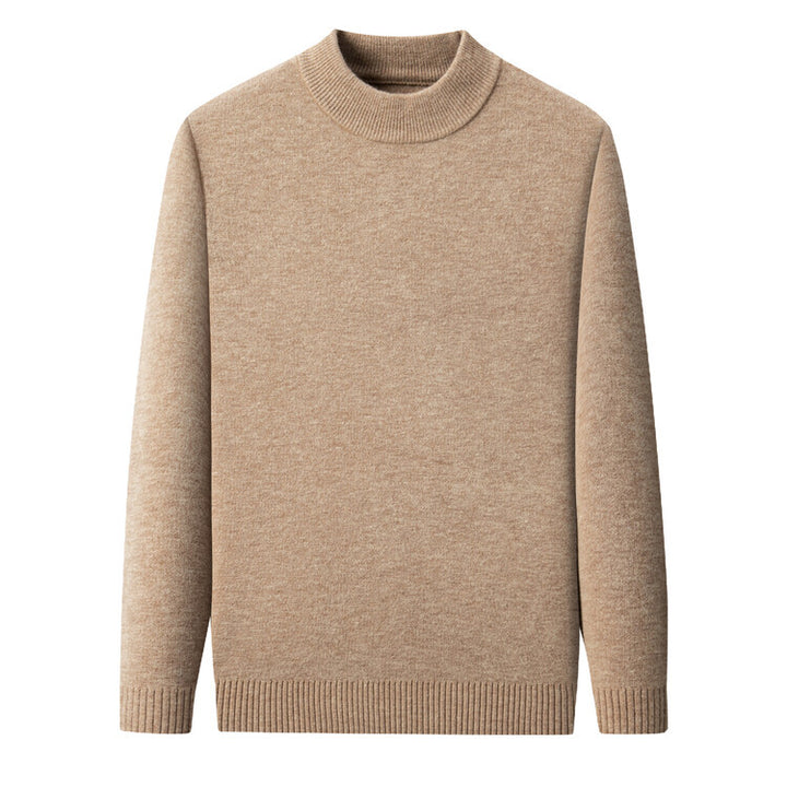 Herren eleganter Rollkragenpullover aus weichem Material Aliams