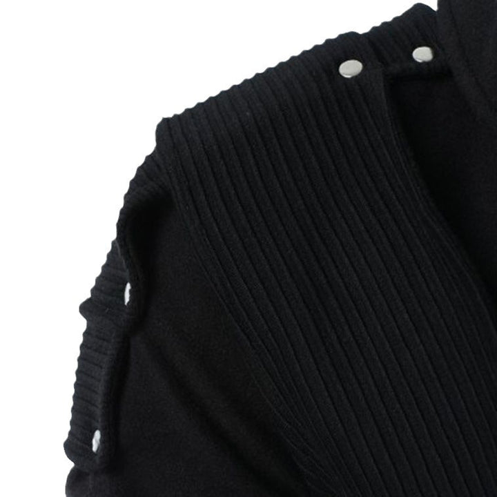 Herren Hoodie mit innovativem Kapuzendesign und strukturierten Ärmeln Aliams