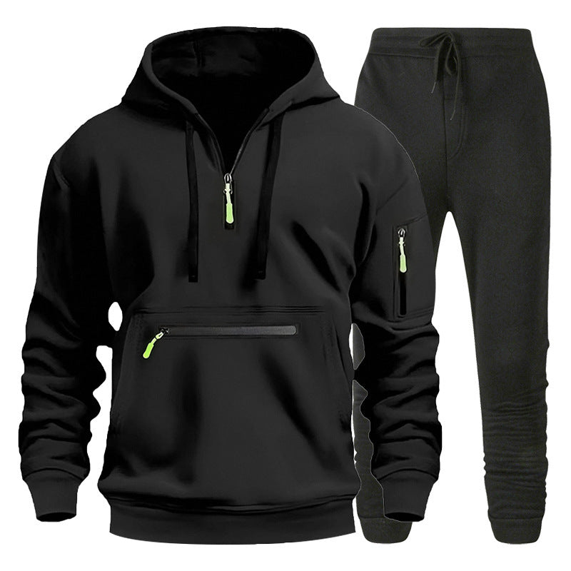 Herren Sportlicher Hoodie mit Jogginghose Aliams