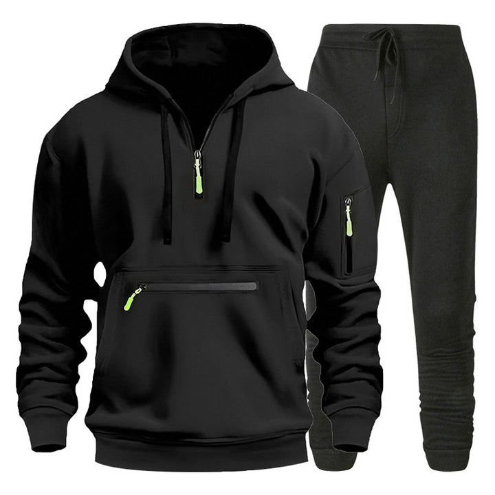 Herren Sportlicher Hoodie mit Jogginghose Aliams