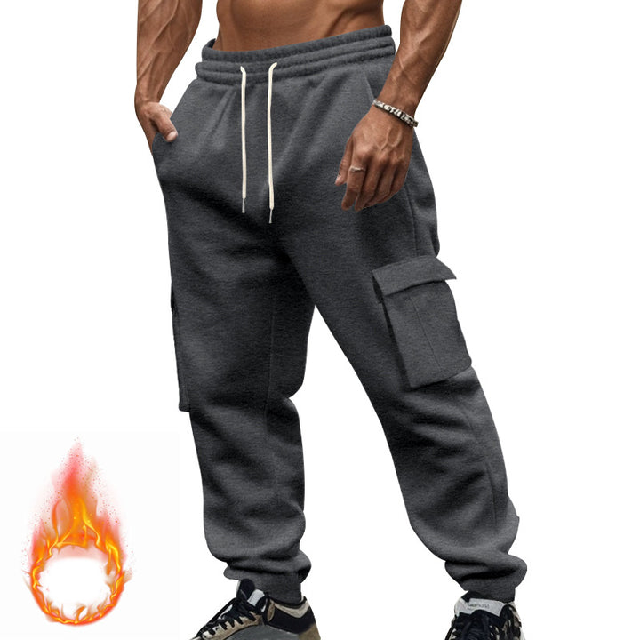 Herren Cargo-Jogginghose mit seitlichen Taschen und komfortablem Schnitt Aliams