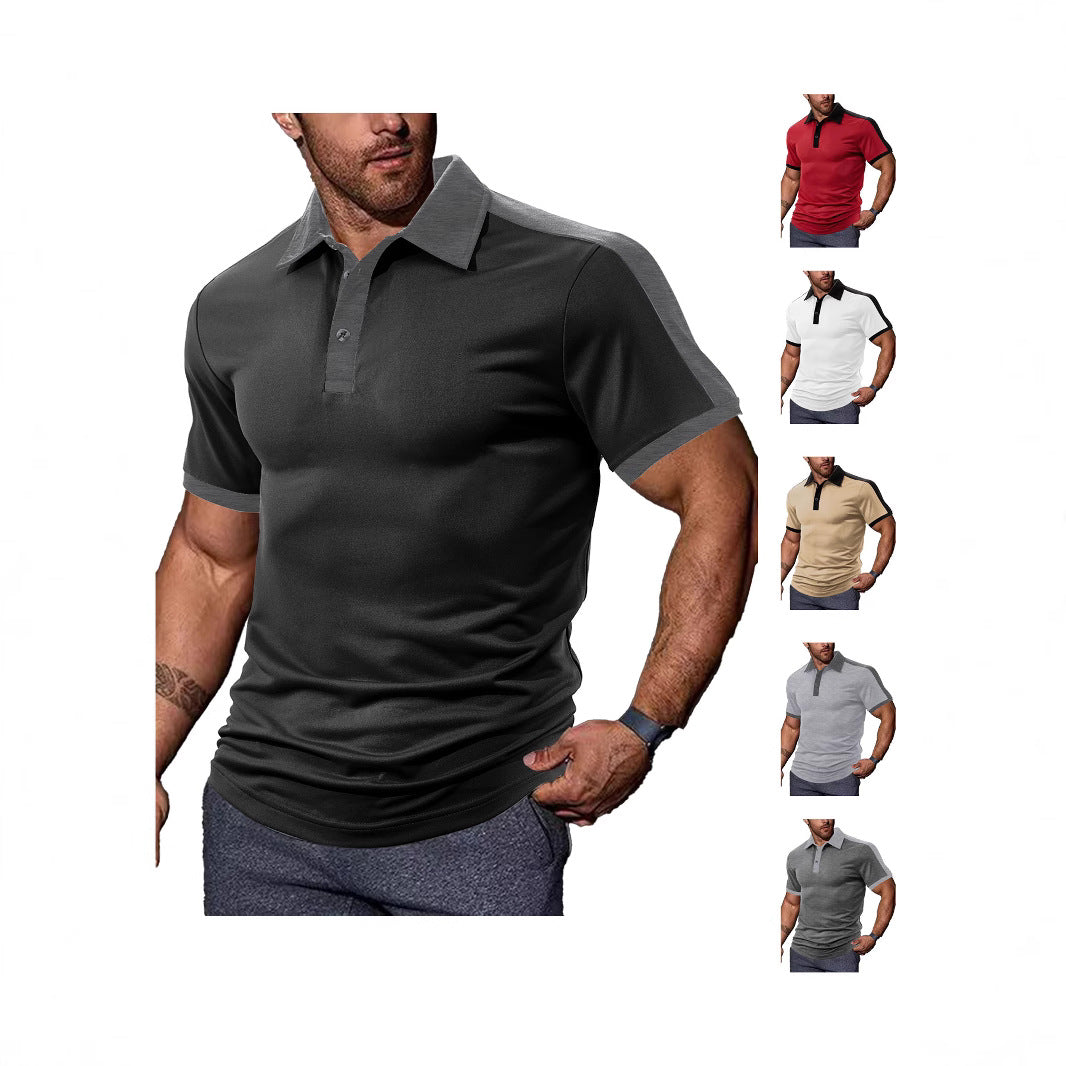 Herren Sportliches Polo-Shirt mit atmungsaktiver Struktur Aliams