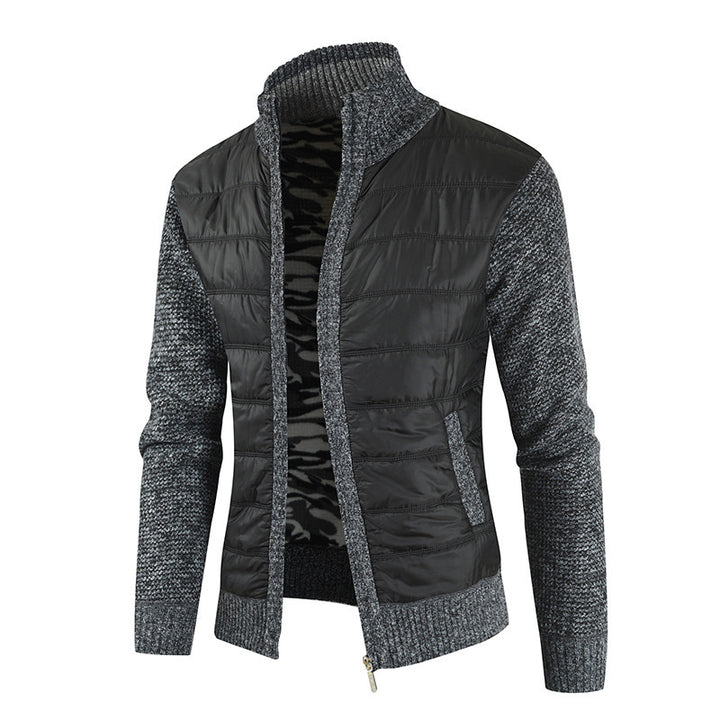 Herren Funktionsjacke mit modernem Stehkragen und innovativen Materialien Aliams