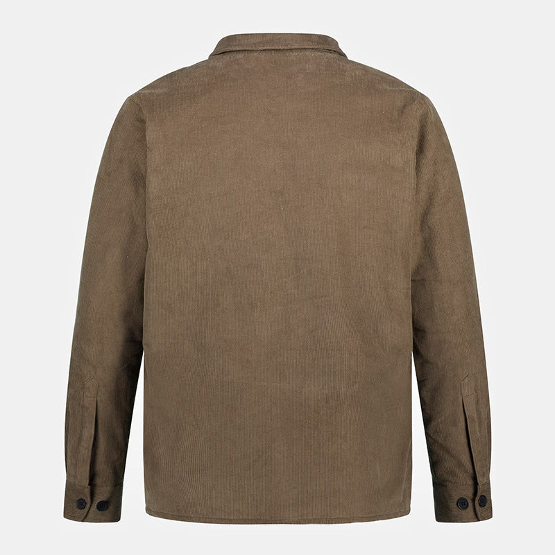 Herren Cordjacke mit praktischen Brusttaschen und modernem Schnitt Aliams