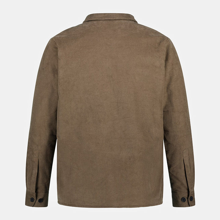Herren Cordjacke mit praktischen Brusttaschen und modernem Schnitt Aliams