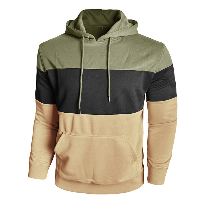 Herren Kapuzenpullover mit Farbakzenten Aliams