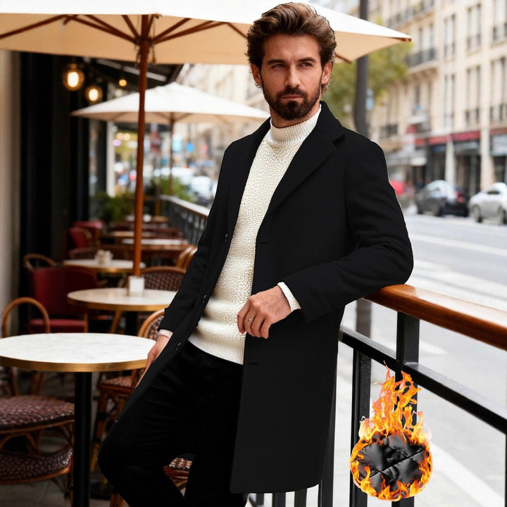 Herren eleganter, klassischer Übergangsblazer Aliams