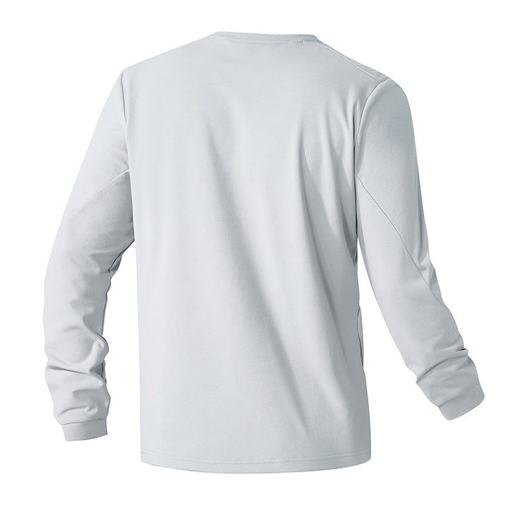 Herren funktionales Langarm-Shirt mit praktischer Brusttasche Aliams