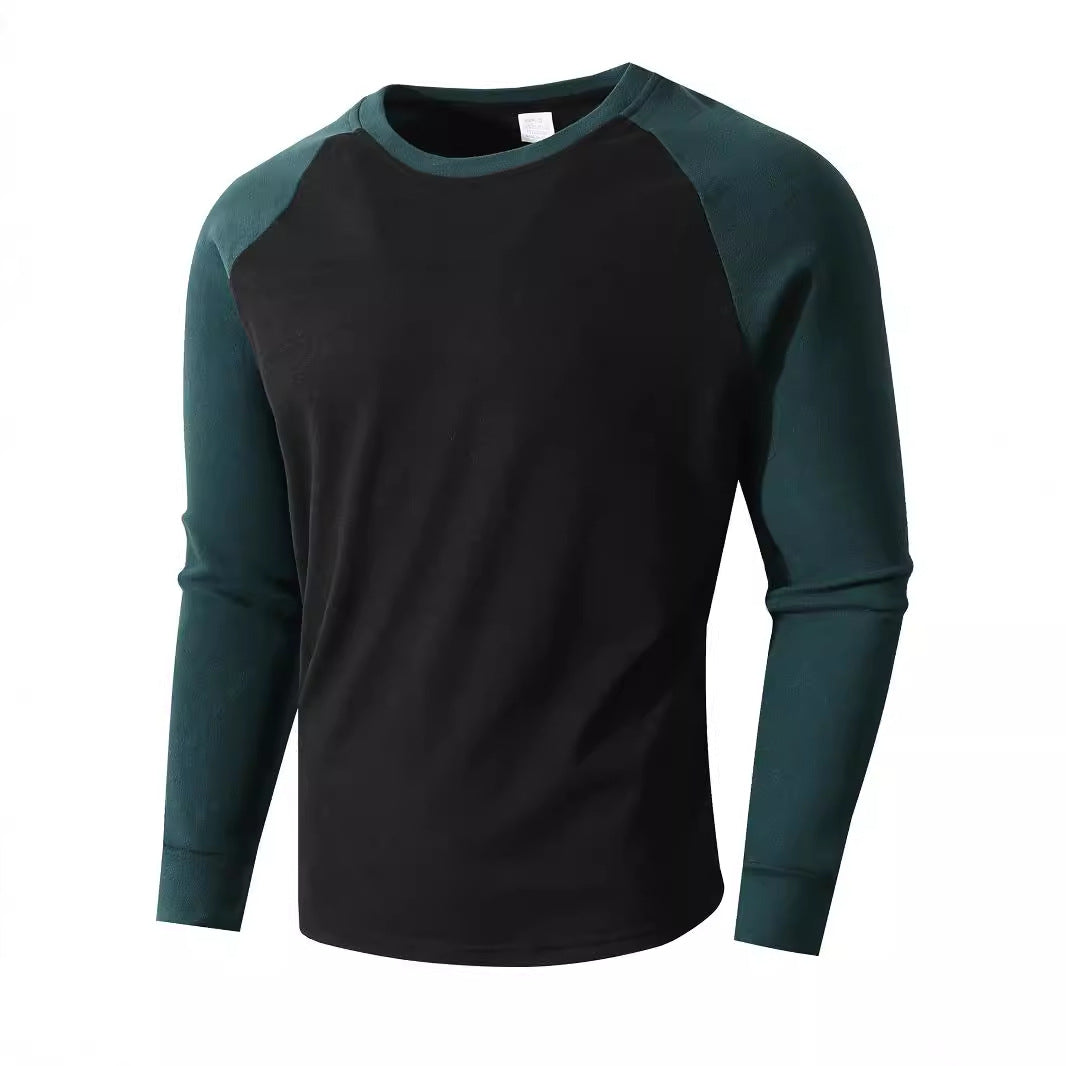 Herren Sportliches Langarmshirt mit Raglanärmeln Aliams