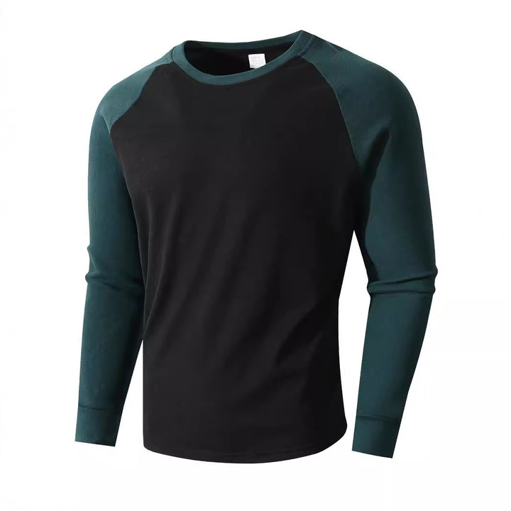 Herren Sportliches Langarmshirt mit Raglanärmeln Aliams