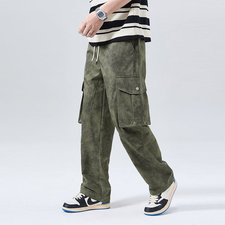 Herren Cargo-Hose mit multifunktionalen Taschen und lässigem Schnitt Aliams