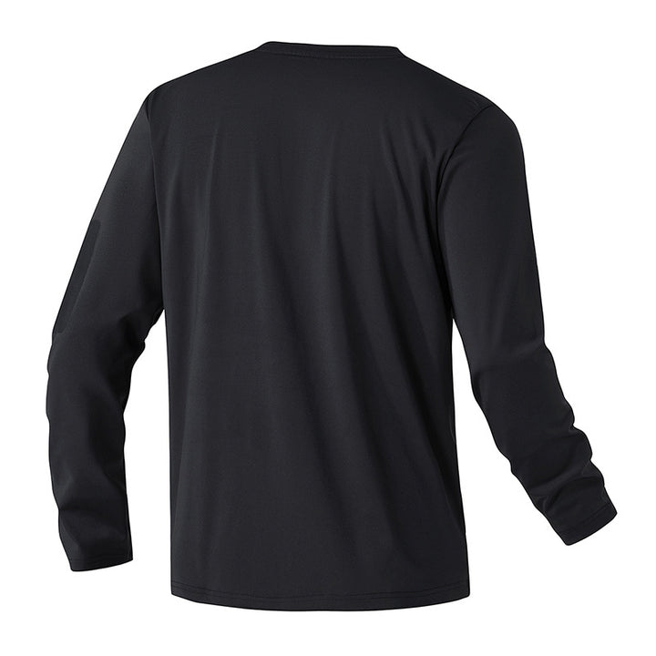 Herren Funktionsshirt mit langem Arm und praktischer Tasche Aliams