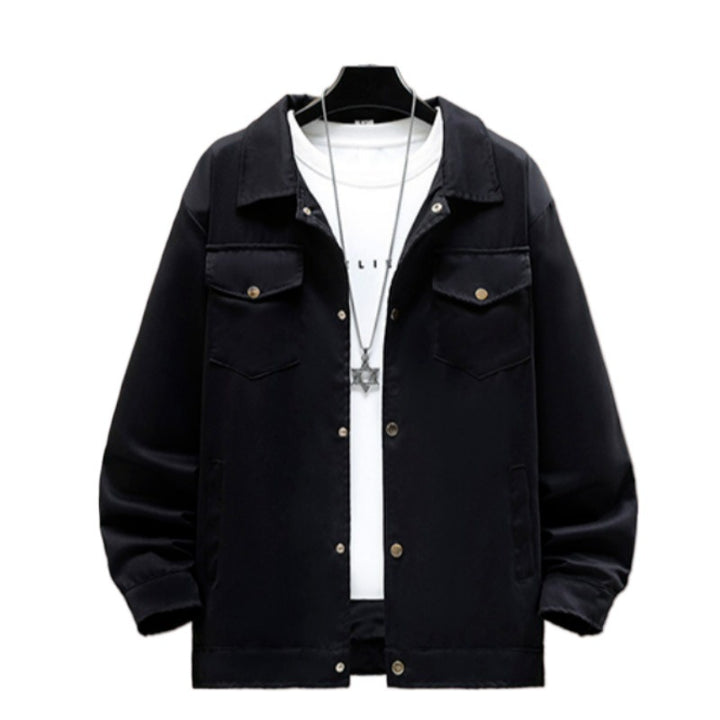 Herren Utility-Jacke mit praktischen Taschen und modernem Schnitt Aliams