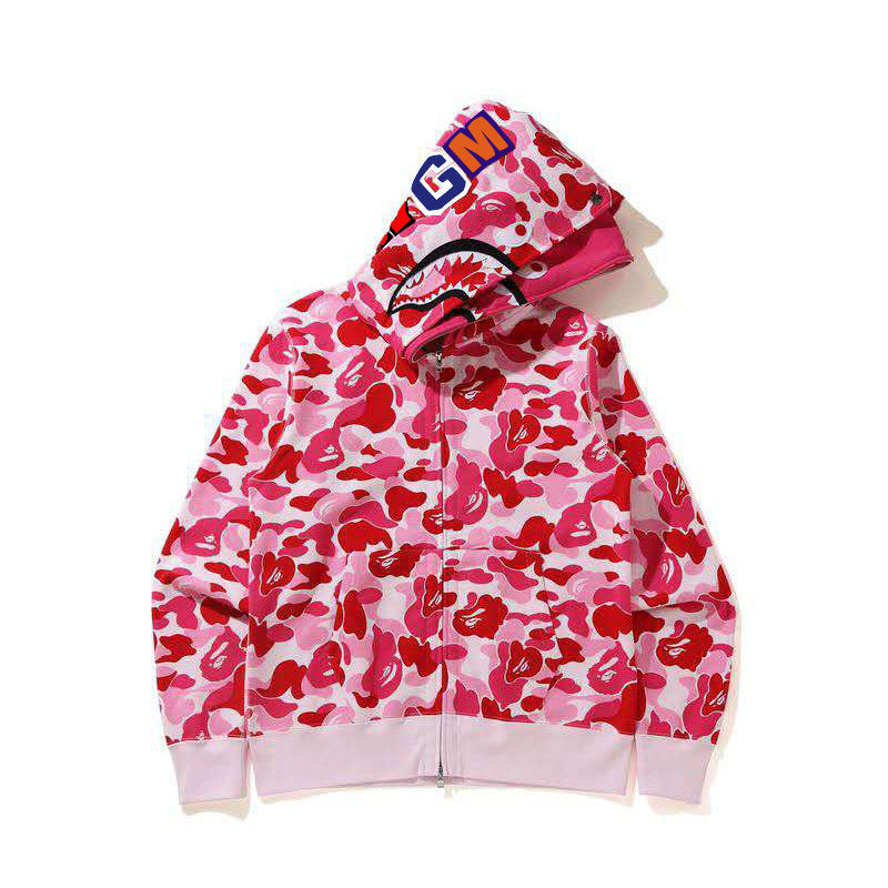 Herren Kapuzenjacke mit einzigartigem Camouflage-Design und einem auffälligen Reißverschluss Aliams