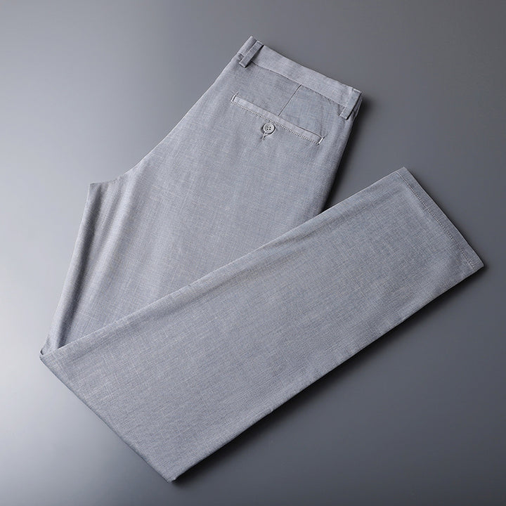 Herren elegante und komfortable Chino-Hose im modernen Schnitt Aliams