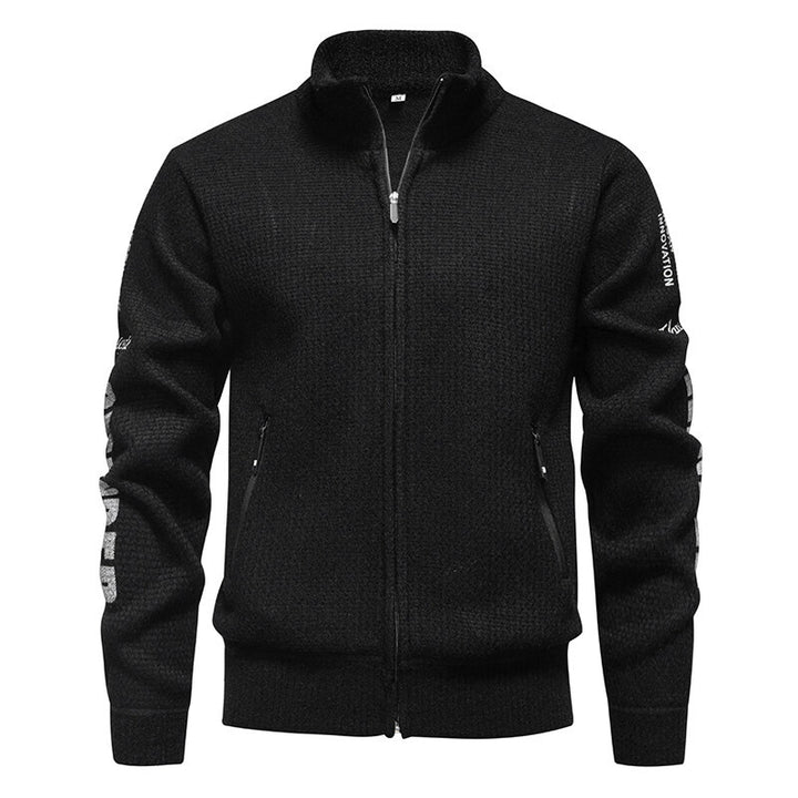 Herren Steppjacke mit hohem Kragen und praktischen Taschen Aliams